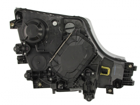 Far stanga (H1/H7/PY21W/W5W, manual, fara motor, culoare interior: crom, culoare semnalizator: galben) potrivit MERCEDES ACTROS MP4 / MP5 07.11- [1]