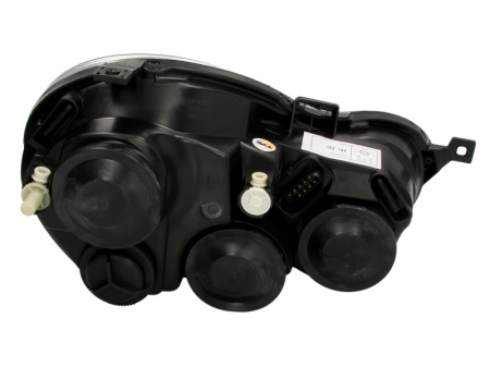 Far stanga (H1/H7, reglaj electric, cu motoras, fundal cromat) VW POLO 2001-2005 [1]