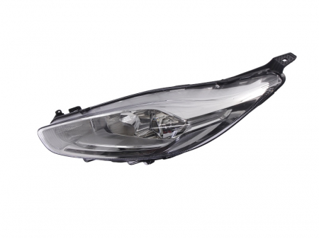 Piese Auto - Far stanga (H1/H7, reglaj electric, fundal argintiu, Semnalizator argintiu) FORD FIESTA VI dupa 2008