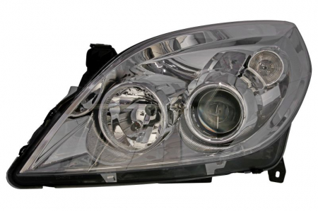Iluminat auto - Far stanga (H1/H7, reglaj electric, fundal cromat) OPEL SIGNUM, VECTRA C, VECTRA C GTS 2005-2008