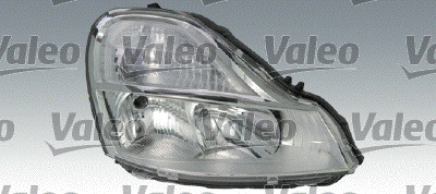 Piese Auto - Far stanga (H1/H7, reglaj electric, fundal cromat) RENAULT MODUS 2007-2012