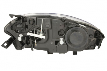 Far stanga (H1, reglaj electric, cu motoras, fundal cromat) FIAT BRAVO  II [1]