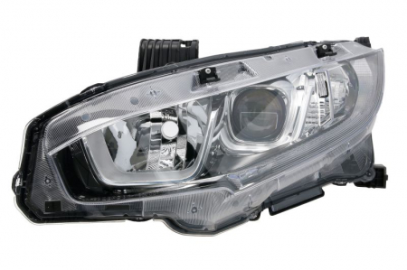 Faruri - Far stanga (H11/HB3, electric, cu motoras) HONDA CIVIC dupa 2015