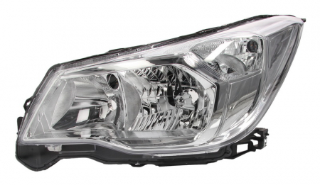 Piese Auto - Far stanga (H11/HB3, electric, fundal argintiu, Semnalizator argintiu) SUBARU FORESTER dupa 2013