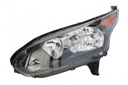 Piese Auto - Far stanga H15/H7, electric, cu motoras, interior negru FORD TRANSIT / TOURNEO CONNECT dupa 2013