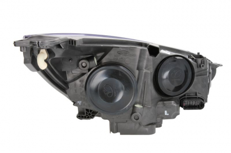 Far stanga (H15/H7, reglaj electric, cu lumini de zi, fundal negru) FORD FOCUS 2014-2018 [1]