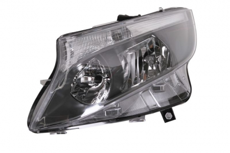 Piese Auto - Far stanga (H15/H7, reglaj electric, cu motoras, fundal cromat) MERCEDES Clasa V dupa 2014