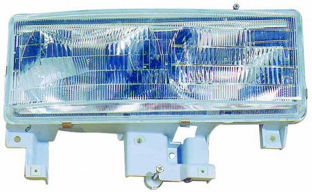 Piese Auto - Far stanga H3/H4, manual, interior argintiu MITSUBISHI CANTER intre 1992-1996