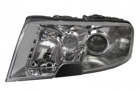 Far stanga (H3/H7, reglaj electric, cu motoras, fundal cromat) SKODA SUPERB 2001-2008 [1]