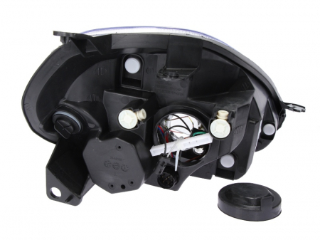 Far stanga (H4, electric, cu motoras, fundal cromat) ABARTH GRANDE PUNTO FIAT GRANDE PUNTO dupa 2008 [1]