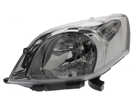 Far stanga (H4, electric, cu motoras, fundal cromat) CITROEN NEMO FIAT FIORINO PEUGEOT BIPPER 2007-2016 [2]