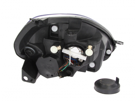 Far stanga (H4, electric, cu motoras, fundal cromat) FIAT PUNTO 2005-2012 [1]
