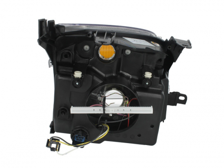 Far stanga (H4, electric, cu motoras, fundal cromat) FORD FUSION 2005-2012 [1]