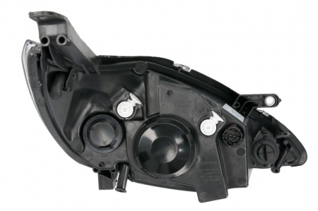 Far stanga (H4, electric, cu motoras, fundal cromat) FORD KA [1]