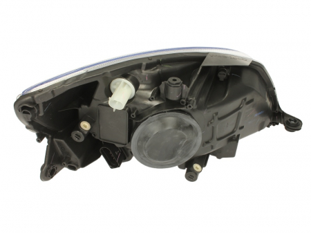 Far stanga (H4, electric, cu motoras, fundal cromat) SKODA FABIA, ROOMSTER 2010-2015 [1]