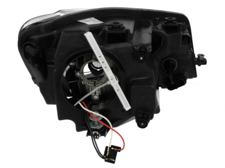 Far stanga (H4, electric, cu motoras, fundal negru) VW CADDY 2010-2015 [3]