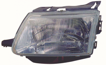 Piese Auto - Far stanga (H4, electric, fundal argintiu) CITROEN SAXO 1996-2004