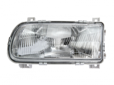 Iluminat auto - Far stanga (H4, electric, fundal argintiu) SKODA FELICIA I VW CADDY II