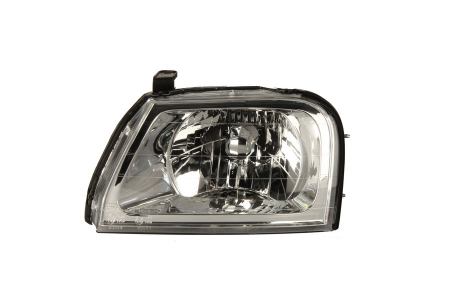 Piese Auto - Far stanga (H4, electric, fundal cromat) MITSUBISHI L 200 1996-2005