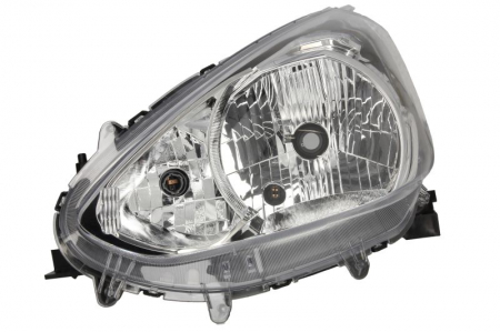 Piese Auto - Far stanga (H4, electric, fundal cromat) MITSUBISHI SPACE STAR, LIFTBACK 2012-2016