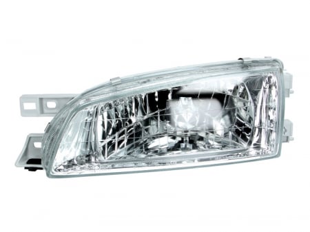 Piese Auto - Far stanga (H4, electric, fundal cromat) SUBARU IMPREZA 1992-2000