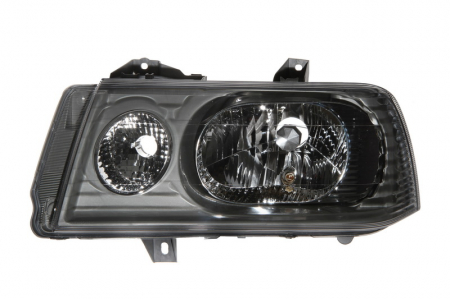 Iluminat auto - Far stanga (H4, electric, fundal negru) CITROEN JUMPY FIAT SCUDO PEUGEOT EXPERT 1994-2007