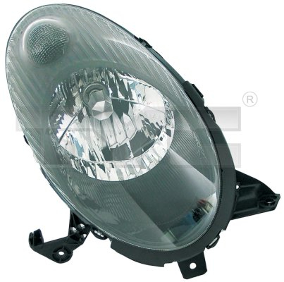 Piese Auto - Far stanga (H4, electric, fundal negru) NISSAN MICRA C+C III, MICRA III