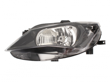 Piese Auto - Far stanga (H4, electric, fundal negru) SEAT IBIZA IV, IBIZA IV ST