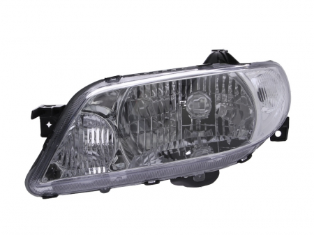 Piese Auto - Far stanga H4, electric, interior argintiu, semnalizator culoare argintiu MAZDA 323 VI BJ intre 2000-2003
