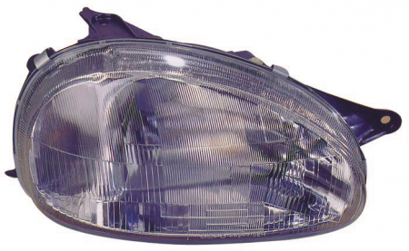 Piese Auto - Far stanga H4, electric, interior negru OPEL COMBO B, CORSA B intre 1993-1997