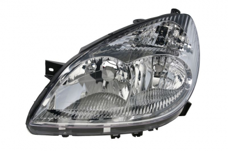 Piese Auto - Far stanga (H4/H7, manual, fundal cromat) CITROEN C5 I