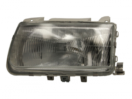 Piese Auto - Far stanga (H4, manual, fundal negru) VW POLO