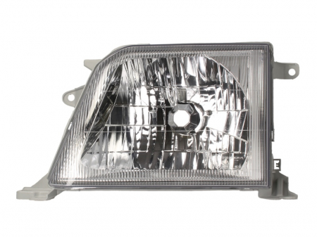 Piese Auto - Far stanga (H4, manual, KOITO, fundal cromat) TOYOTA LAND CRUISER 1996-2002