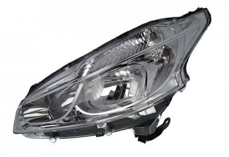 Piese Auto - Far stanga H7, electric, cu motoras, cu Lumini zi PEUGEOT 208