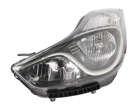 Far stanga H7, electric, cu motoras, interior argintiu, semnalizator transparent HYUNDAI ix20 intre 2010-2015 [1]