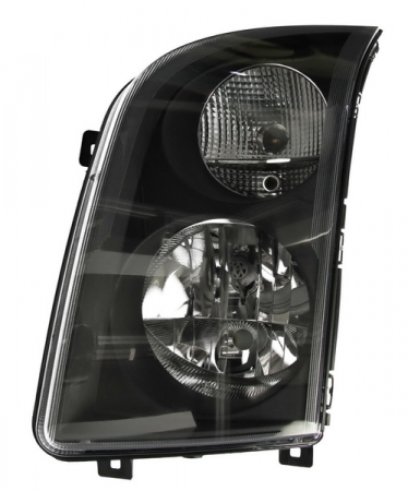 Piese Auto - Far stanga H7, electric, cu motoras, interior negru VW CRAFTER 30-35, CRAFTER 30-50
