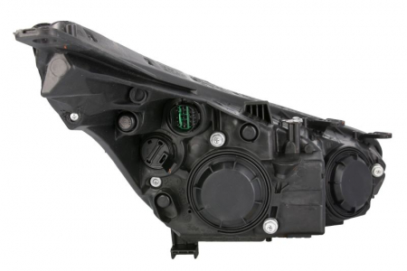 Far stanga (H7/H7, reglaj electric, cu motoras, fundal negru) KIA CEE'D 2012-2015 [1]