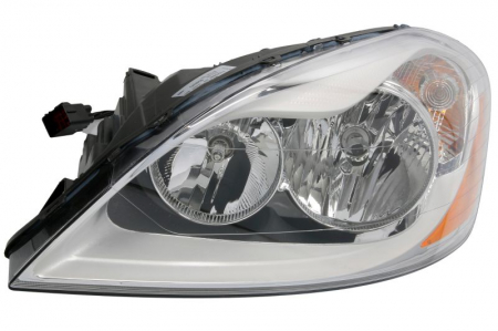 Piese Auto - Far stanga (H7/H9, electric, cu motoras, fundal cromat) VOLVO XC60 2008-2013