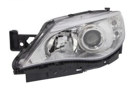 Piese Auto - Far stanga (H7/HB3, electric, cu motoras, fundal cromat) SUBARU IMPREZA 2008-2012