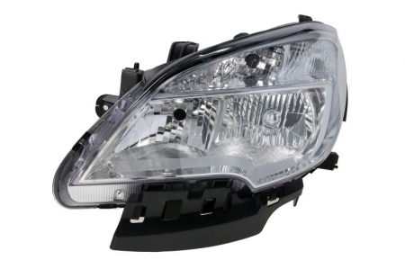Piese Auto - Far stanga H7/HB3, electric, cu motoras,interior crom OPEL MOKKA intre 2012-2016