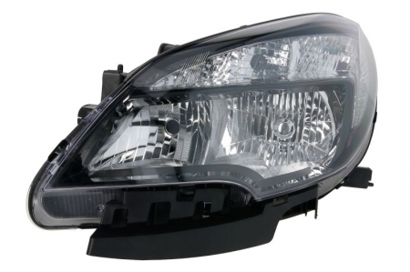 Piese Auto - Far stanga H7/HB3, electric, cu motoras, interior negru OPEL MOKKA intre 2012-2016