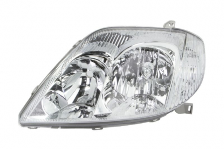 Piese Auto - Far stanga (H7/HB3, manual, LIMUZINA, fundal cromat, fundal transparent) TOYOTA COROLLA 2002-2007