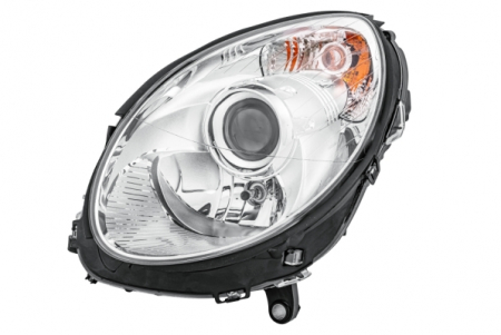 Piese Auto - Far stanga (H7/PY21W, reglaj electric, cu motoras, fundal argintiu, fundal transparent) MERCEDES Clasa R (W251, V251)