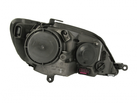 Far stanga (H7/PY21W/W5W, electric, cu motoras, fundal negru, fundal portocaliu) VW GOLF PLUS [1]