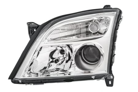 Piese Auto - Far stanga (H7/PY21W/W5W, electric, fundal cromat) OPEL SIGNUM, VECTRA 2002-2005