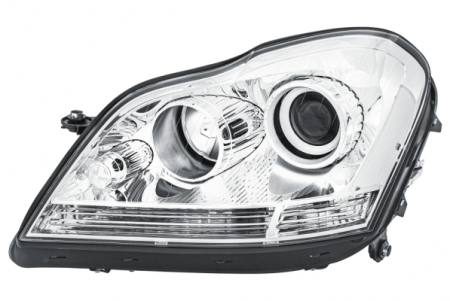 Piese Auto - Far stanga (H7/PY21W/WY5W, electric, cu motoras, fundal cromat) MERCEDES Clasa GL (X164)