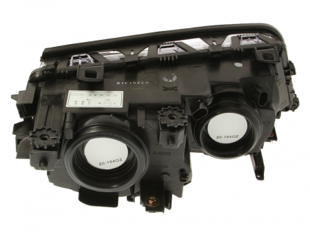 Far stanga (H7, reglaj electric, cu motoras, fundal negru) BMW Seria 3 (E46) [1]