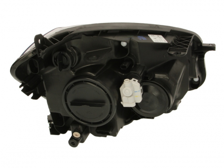 Far stanga (H7, reglaj electric, cu motoras, fundal negru) NISSAN QASHQAI I [1]