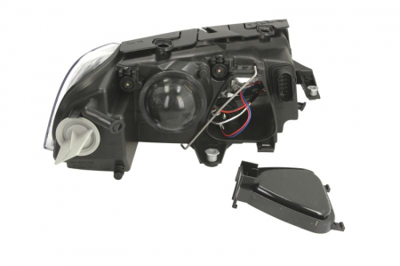 Far stanga (H7, reglaj electric, fundal argintiu) VW PASSAT 2000-2005 [1]