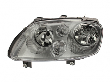 Piese Auto - Far stanga (H7, reglaj electric, fundal cromat) VW CADDY, TOURAN 2003-2010